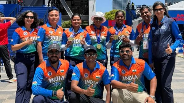 Indian Women Archers Defeat China In Shoot-Off To Clinch World Cup Gold