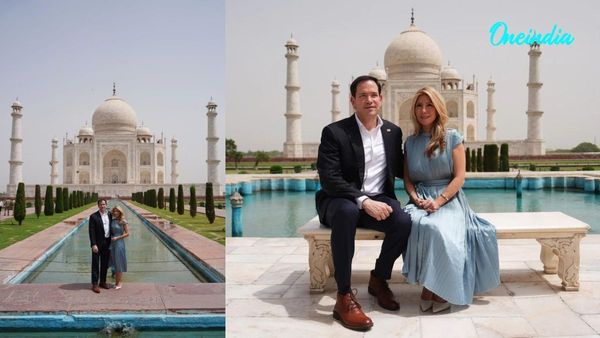 Marco Rubio Takes A Short Break, Visits Taj Mahal With Wife And US Ambassador Sergio Gor Ahead Of Quad Meet