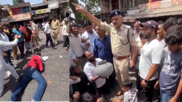 Man Crawls On Road Asking ‘Pani Dedo’ Amid Protest As Major Water Crisis Hits Indore; Watch