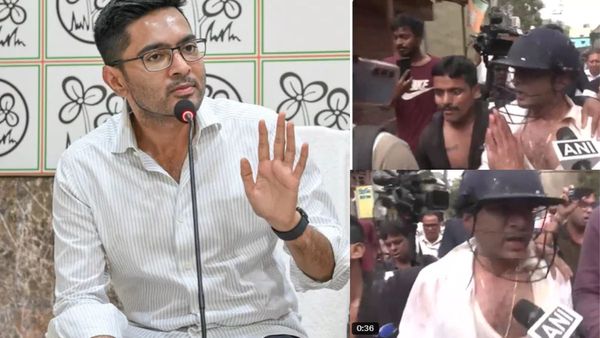 Mob Attack On MP Abhishek Banerjee, TMC Leader's Shirt Torn Hours After Visiting Victim's Family, WATCH