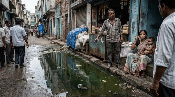 Hyderabad Sewage Overflow Worsens: Mosquitoes, Stench And Traffic Chaos Hit Colonies