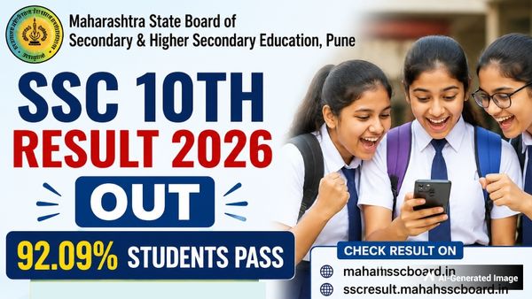 Maharashtra Board SSC Result 2026 Released At mahahsscboard.in ; Check Steps To Download