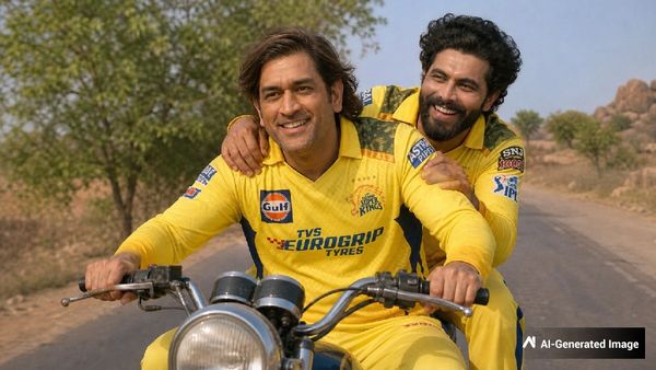 Thala & Sir Jadeja Forever! MS Dhoni Unhappy with CSK After Jadeja Snub? Reports Hint at IPL Absence