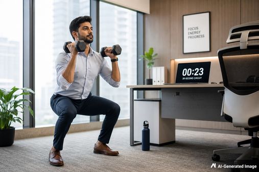 Fitness Tips for Busy Professionals: Short Workouts and Smart Habits for Energy at Work