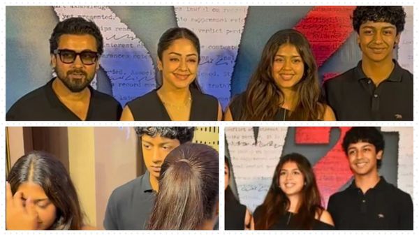 How Much Have Suriya and Jyothika’s Kids Dev and Diya Grown? See Pics & Videos