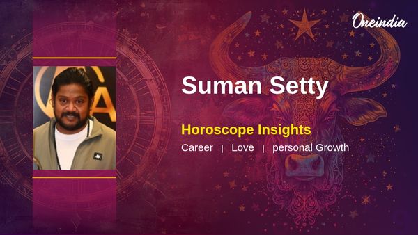 Taurus Horoscope for Suman Setty: Steady Career Growth, Clear Love and Health Outlook