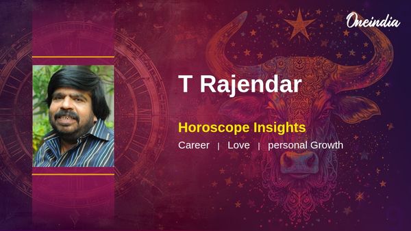 Taurus Horoscope for T Rajendar: Steady Growth in Career, Love and Public Life