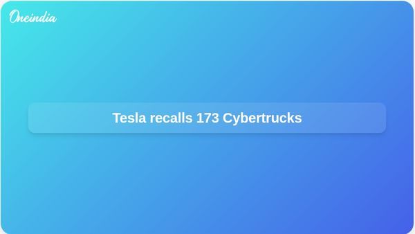 Tesla Cybertruck recall covers 173 vehicles after rotor cracks raise wheel stud separation risk