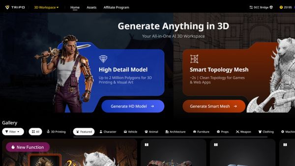From Idea to 3D Reality: How Tripo Studio Makes 3D Creation Easy for Every Creator