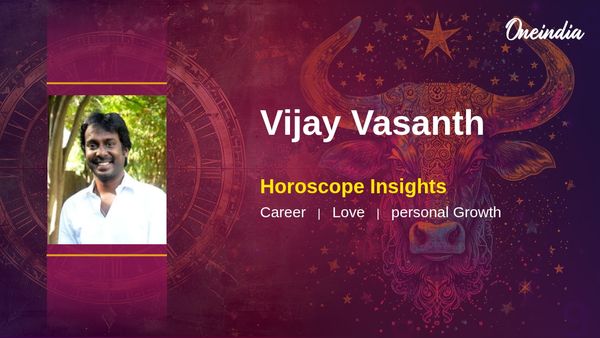 Vijay Vasanth Taurus Horoscope: Steady Growth in Love, Health, and Career through Grounded Planning