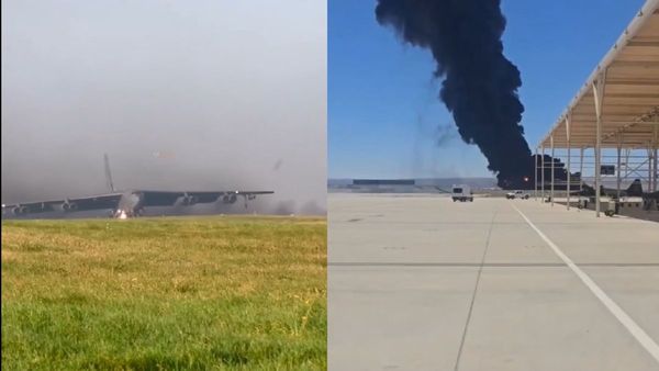 Eight Killed In B-52 Bomber Crash At Edwards Air Force Base During Radar Modernization Test Mission