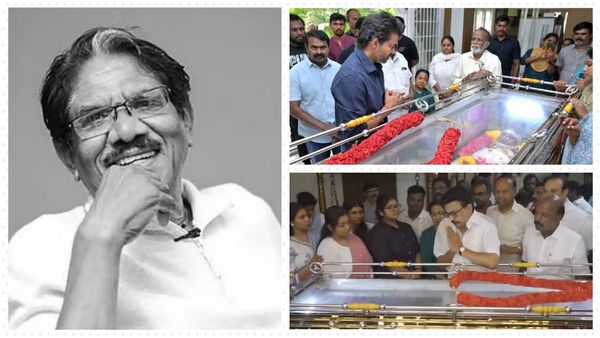 Bharathirajaa Demise LIVE: Vijay, Stalin & Others Pay Homage - Watch His Last Journey LIVE