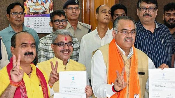 BJP Wins All 3 Rajya Sabha Seats In MP Unopposed After Natarajan Nomination Rejection
