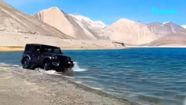Ladakh Imposes ₹2 Lakh Fine On Four Tourists For Illegal Off-Roading In Pangong Lake