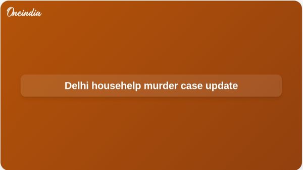 Delhi househelp murder: Mount Kailash dermatologist charged, police probe mental health history