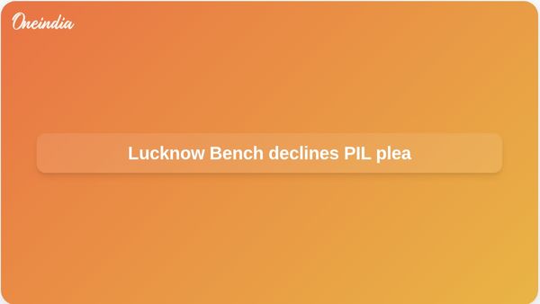 Allahabad High Court PIL: Lucknow Bench declines plea seeking NIA and ED probe into Cockroach Janta Party