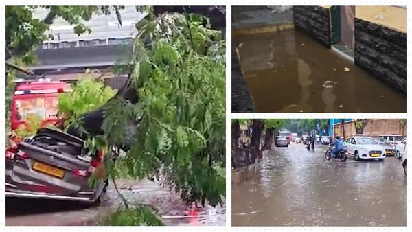 Mumbai Rains: Roads Flooded, Train Tracks Submerged After Overnight Deluge; City On Red Alert Today