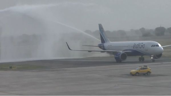 Jewar's Noida International Airport Begins Commercial Operations As First Flight Lands From Lucknow