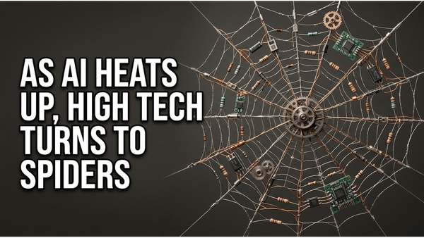 As AI Heats Up, High Tech Turns to Spiders