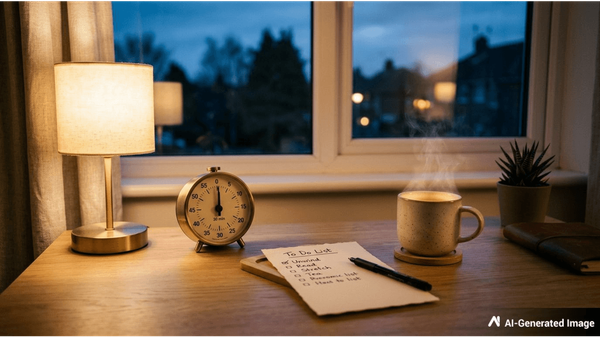 Evening routines for productivity: practical steps to end work cleanly and boost tomorrow's focus
