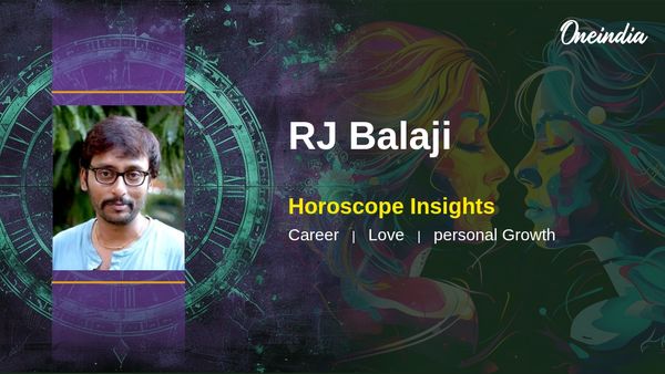 RJ Balaji Gemini Horoscope: Career and Communication Insights for Public Voices