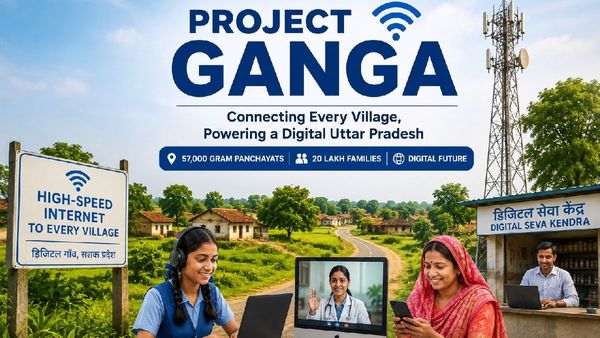 Project Ganga: Uttar Pradesh Begins Massive Rural Broadband Push Across 57,000 Panchayats
