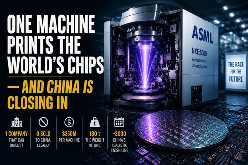 One machine prints the world's chips — and China is closing in