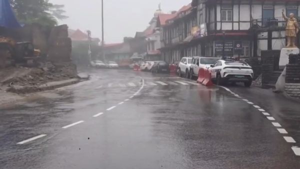 Heavy Rain In Himachal's Sirmaur; Schools Forced To Shut in Paonta Today
