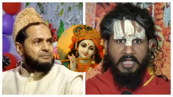Lord Krishna Performed Namaz 5 Times a Day: Muslim Cleric Claims; Hindu Seer Says 'Cut Off' Maulana's Tongue