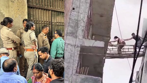Two Dead After Massive Fire Breaks Out in Noida's Mamura Village, Around 50 Families Rescued