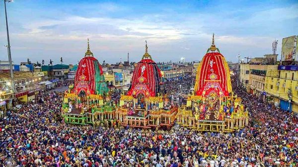 Puri Jagannath Rath Yatra Stampede-Like Situation: One Dead, Over 200 Devotees Hospitalised
