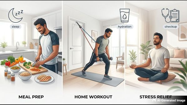 Healthy Lifestyle Habits for Men: Diet, Exercise, Sleep, and Stress Management
