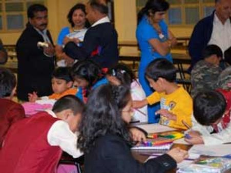 ಬೃಂದಾವನದಲ್ಲಿ ಹಿರಿಯರನ್ನು ನಲಿದಾಡಿಸಿದ ಮಕ್ಕಳು