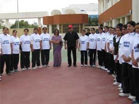 ಅಬುದಾಭಿಯಲ್ಲಿ ಥ್ರೋಬಾಲ್ ಪಂದ್ಯಾವಳಿ