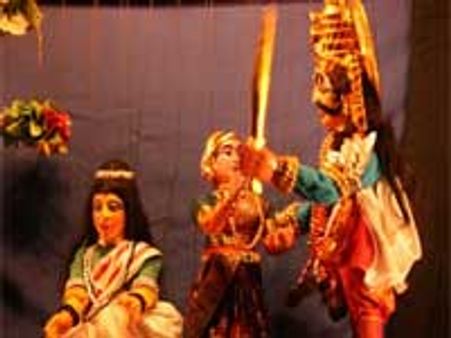 ಸಿಂಗಪುರದಲ್ಲಿ ಯಕ್ಷಗಾನ ಗೊಂಬೆಯಾಟ