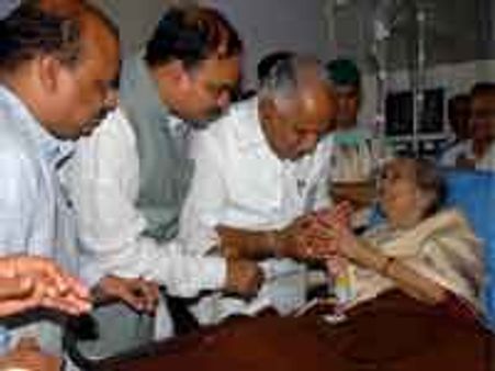 ಗಂಗಜ್ಜಿ ನಿಧನ, ಯಡಿಯೂರಪ್ಪ ಶೋಕ