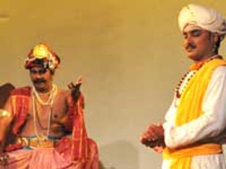 ಮೈಸೂರಿನ ಪತ್ರಕರ್ತರಿಂದ ಸಂಕ್ರಾಂತಿ ನಾಟಕ