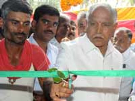 ಶಿವಮೊಗ್ಗದಲ್ಲಿ ವಿವಿಧ ಕಾಮಗಾರಿಗಳಿಗೆ ಸಿಎಂ ಚಾಲನೆ