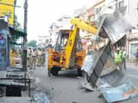 ಮೈಸೂರು : ಮುಂದುವರಿದ ತೆರವು ಕಾರ್ಯಾಚರಣೆ