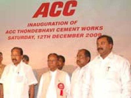 ತೊಂಡೆಬಾವಿಯಲ್ಲಿ ನೆಲೆಯೂರಿದ ಎಸಿಸಿ ಲಿಮಿಟೆಡ್