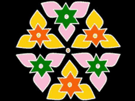 ಹಿಂದೂ ಮನೆ ಮನಗಳ ಚುಕ್ಕಿಚಿತ್ರ ಮತ್ತು ಸೌಭಾಗ್ಯ