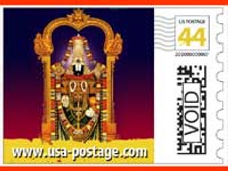 ಹಿಂದು ದೇವತೆಗಳೊಂದಿಗೆ ಅಮೆರಿಕ ಅಂಚೆಚೀಟಿ