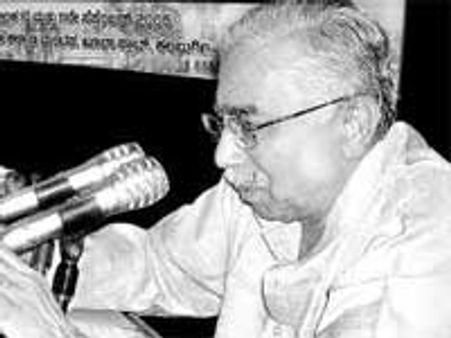 ಕಂಬಾರರಿಗೆ ಪ್ರಪ್ರಥಮ ಠಾಗೂರ್ ಸಾಹಿತ್ಯ ಪ್ರಶಸ್ತಿ