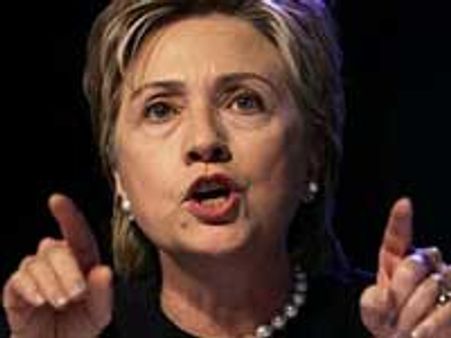 ಭಾರತದ ಮಹಿಳಾ ನೇತಾರರಿಗೆ ಹಿಲರಿ ಪತ್ರ