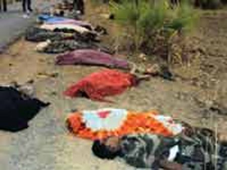 ಭೀಕರ ಹತ್ಯಾಕಾಂಡ : ಪಿಎಂ ಜೊತೆ ಚಿದು ಚರ್ಚೆ