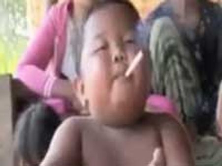 ಭಸ್ಮವಾದ 2 ವರ್ಷದ ಪೋರನ ಸಿಗರೇಟ್ ಚಟ