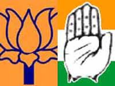 ಫಲಿತಾಂಶ : ಮುಂದೆ ಬಿಜೆಪಿ, ಹಿಂದೆ ಕೈ, ಜೆಡಿಎಸ್