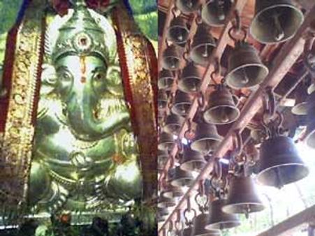 ಈ ಚಂದಗುಳಿ ಗಣಪನಿಗೆ ಘಂಟೆಯೇ ನೈವೇದ್ಯ!