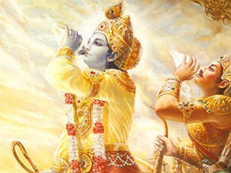 ನಿಷ್ಕಾಮಕರ್ಮ ಚಿಂತನೆಯ ಭಗವದ್ಗೀತೆಗಾಗಿ ಕಚ್ಚಾಟ. ಹಹಾ