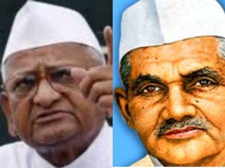 ಶಾಸ್ತ್ರೀ, ಅಣ್ಣಾ ಉಡುಗೆ ತೊಡುಗೆಯಲ್ಲಿಯೂ ಸಾಮ್ಯತೆ